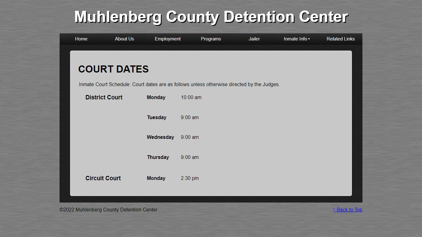 Muhlenberg County Detention Center